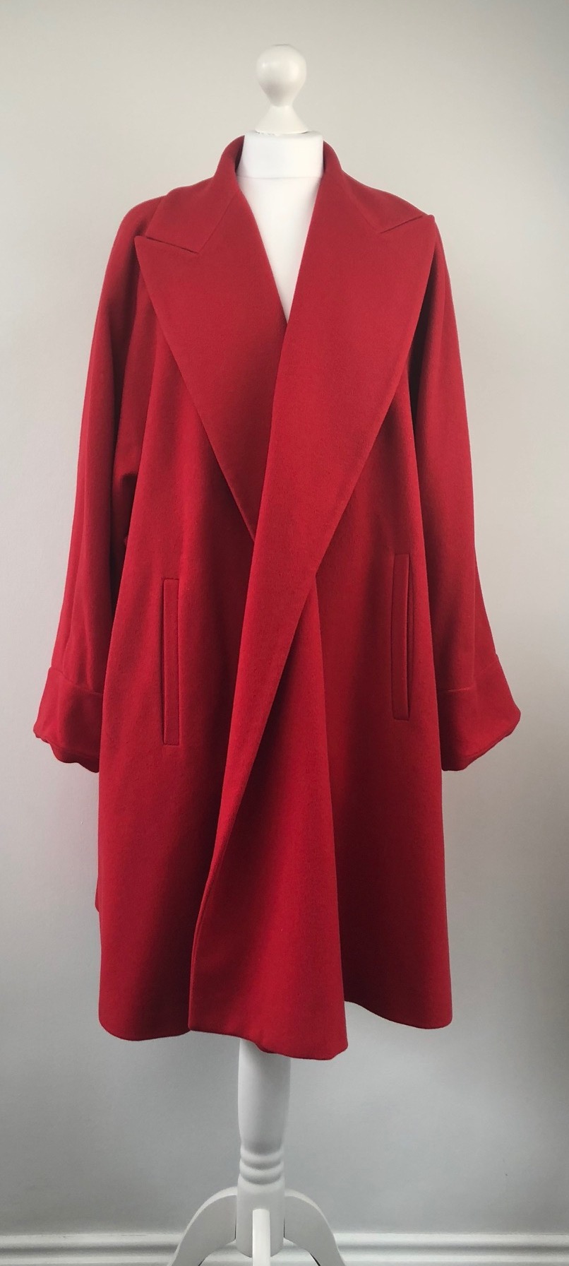 Vintage 1990's Louis Feraud Wool/Cashmere Blend Blazer/Jacket - Ruby Lane
