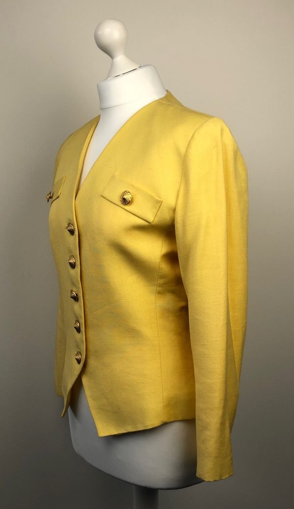 Yves Saint-Laurent rare yellow jacket Size 38