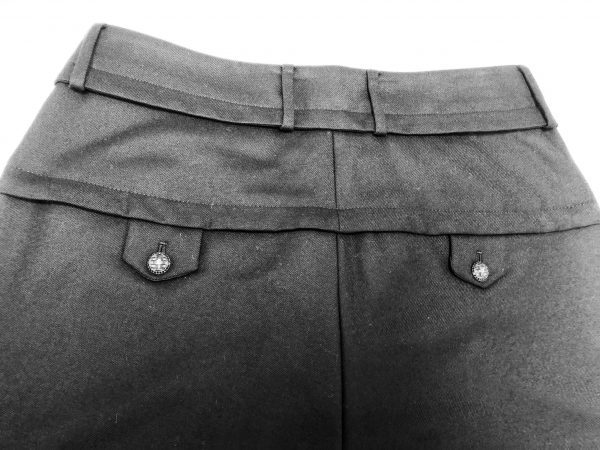 CHANEL Black Wool Trousers – Pants
