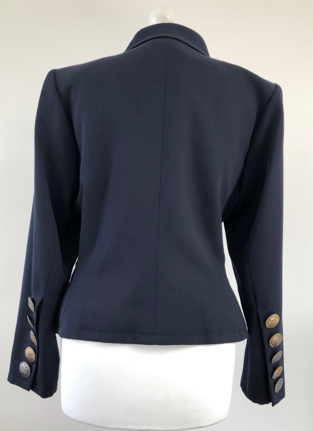 ysl blue blazer