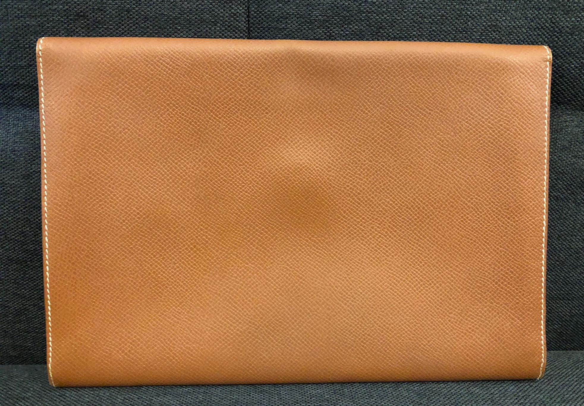 HERMES Clutch Limited Edition Clemence Leather - Chelsea Vintage Couture