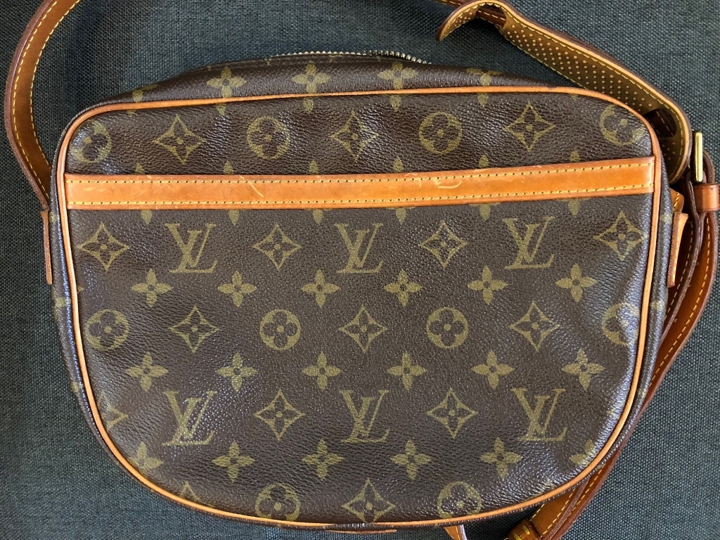 Auth Louis Vuitton Monogram Jeune Fille MM M51226 Shoulder Cross Bag Junk  1631F