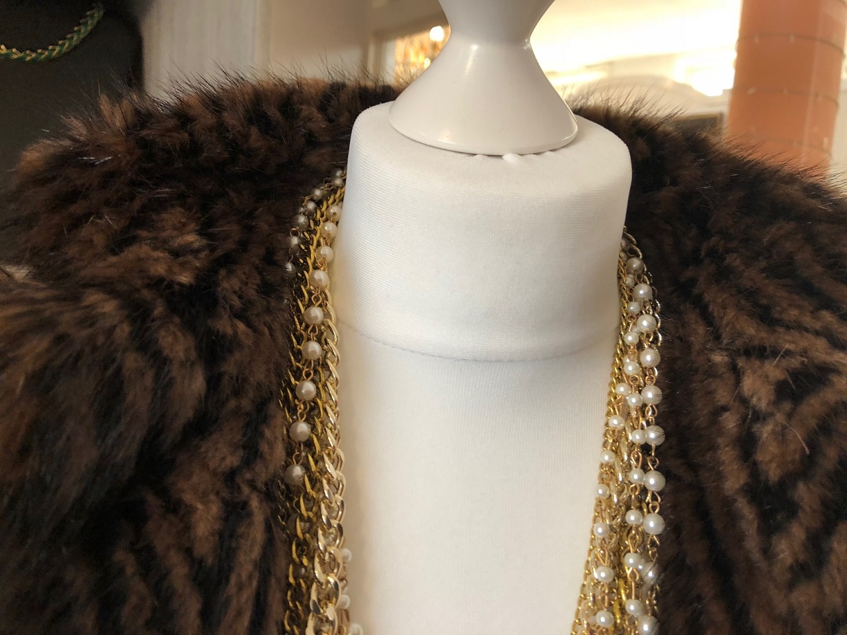 VINTAGE Mink Fur Coat Mahogany Full Length - Chelsea Vintage Couture