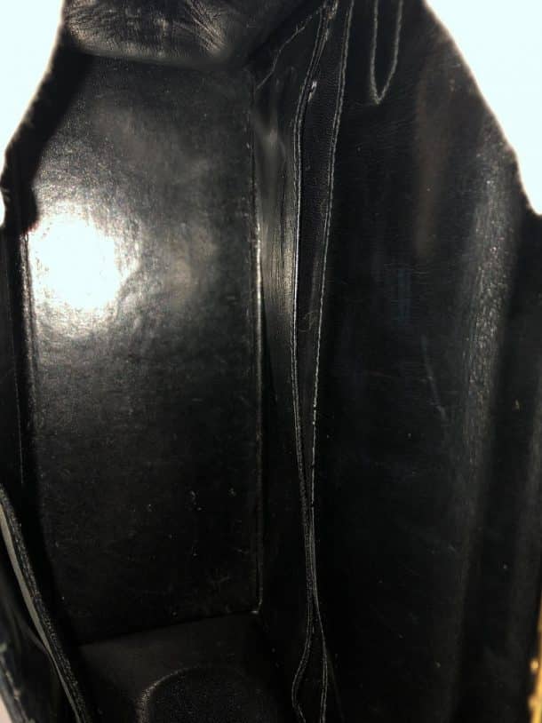 HERMÈS Kelly 32 Black Box Calf Leather Vintage Circa 1960s-1970s ...