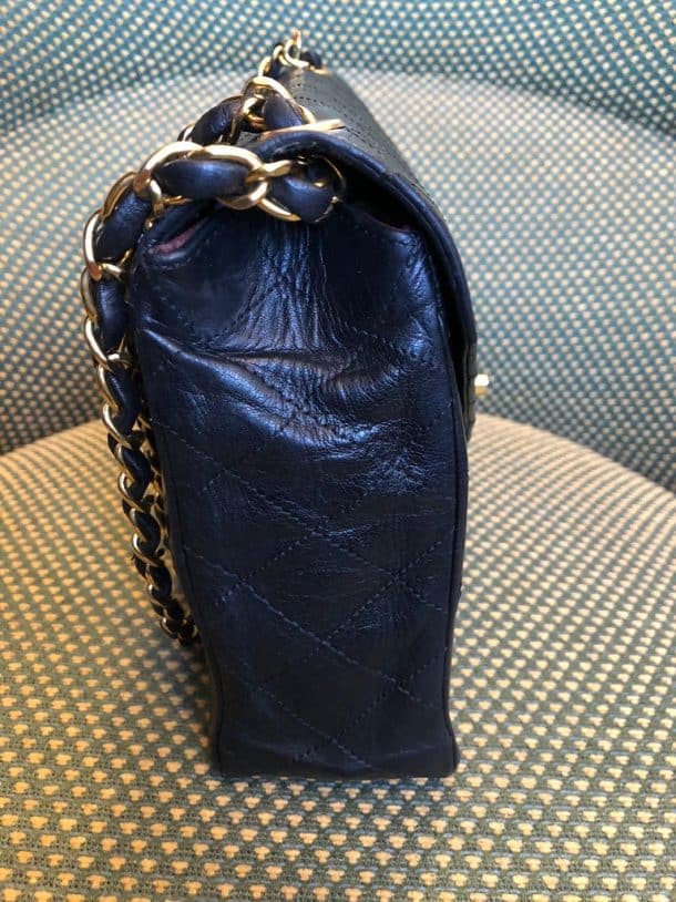 CHANEL Timeless V-Stitch Double Chain Shoulder Bag VERY RARE - Chelsea ...