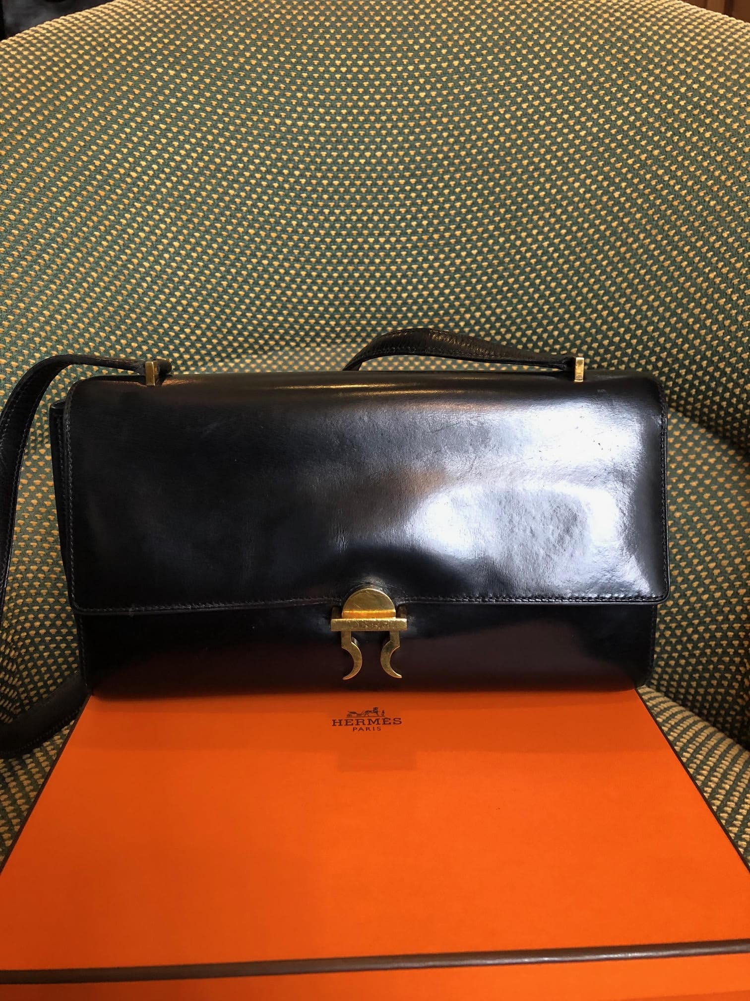 Hermes Saint Tropez Rarity vintage handbag 1967 at 1stDibs