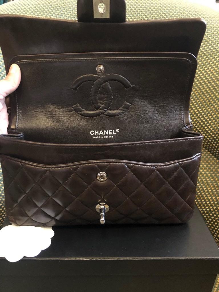 Chanel Jumbo Double Flap Pink Lambskin Gold Hardware Series 22xxxxxx Made  in France With certificate of authenticity from ENTRUPY   Canon EBags  Prime