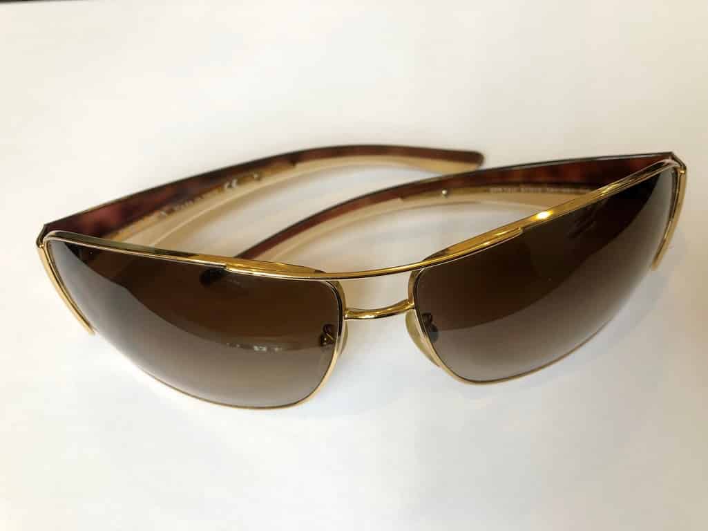 PRADA Eye wear Aviator Frame Sunglasses - Chelsea Vintage Couture