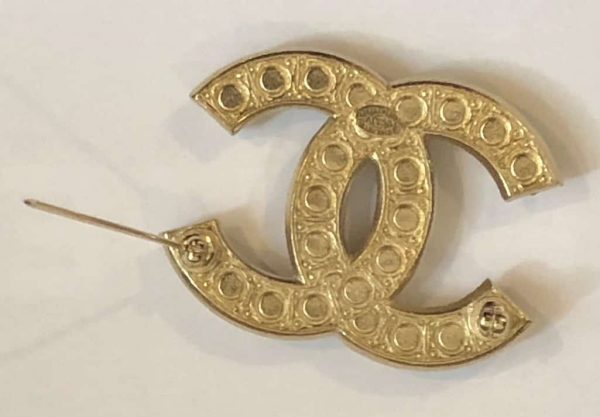 CHANEL Gold Pearl Fashion Brooches & Pins for sale