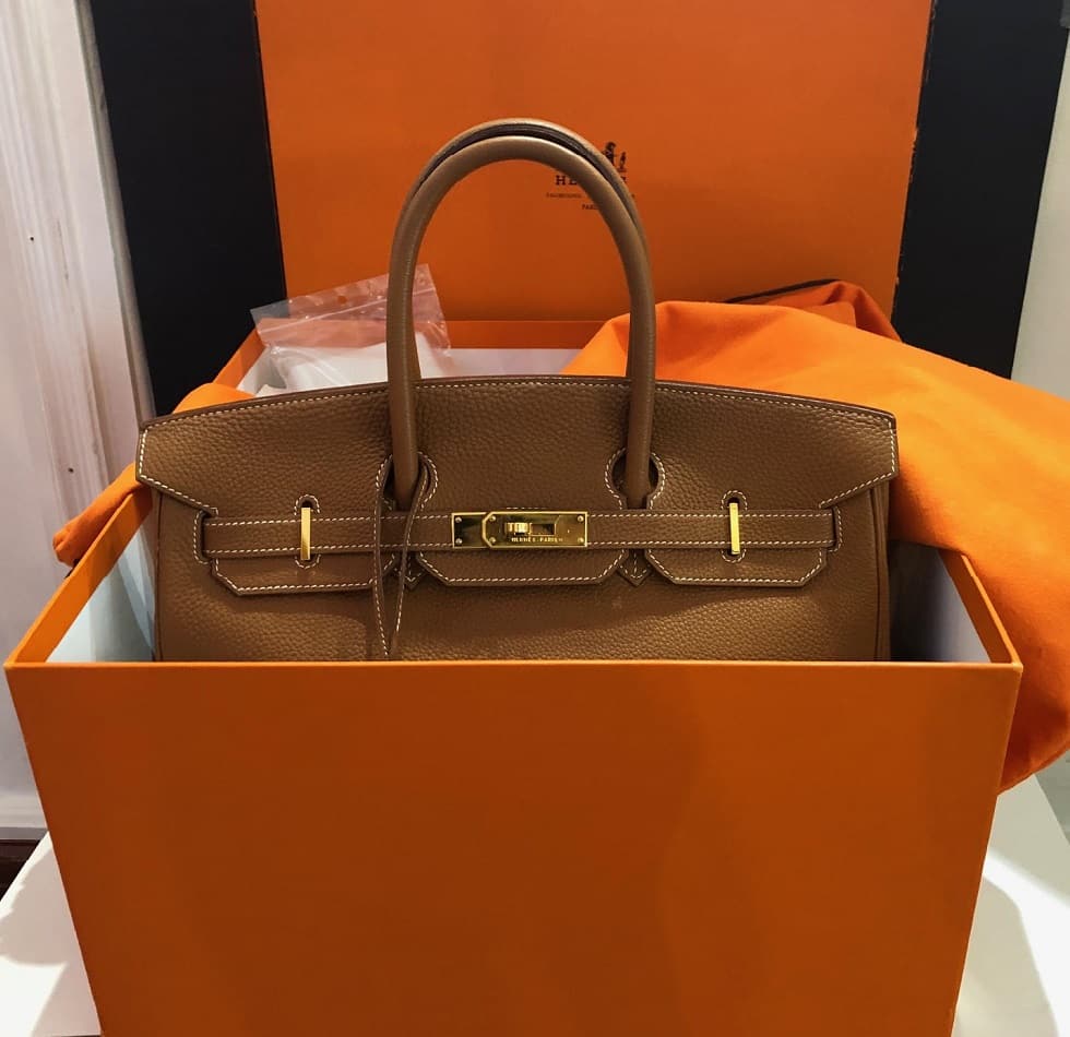 Hermès Birkin 35 cm Bag In Tan Leather PRISTINE CONDITION - Chelsea ...