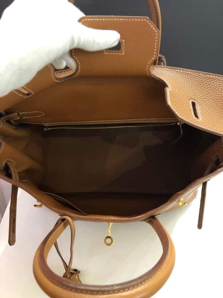 Hermès Birkin 35 cm Bag In Tan Leather PRISTINE CONDITION Chelsea