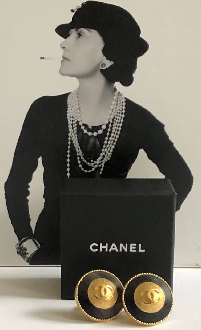 chanel designer earrings for women