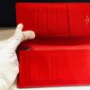 Louis Vuitton X Supreme Brazza Wallet Epi Red for Men