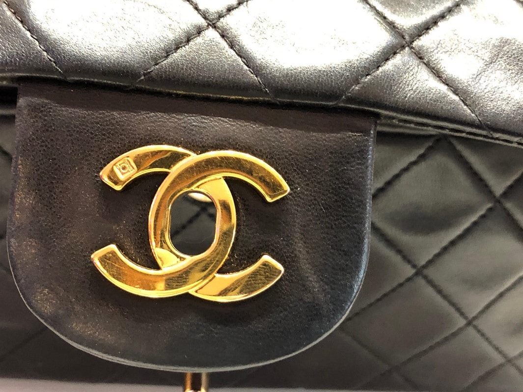 chanel brown wallet