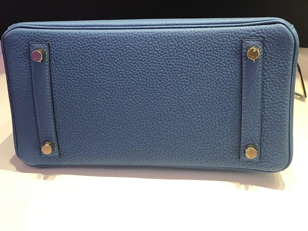 Privé Porter on Instagram: “Hermès 25cm Birkin, Bleu Cobalt Togo Leather, Gold Hardware, X (2016) For price and purchase inqui…