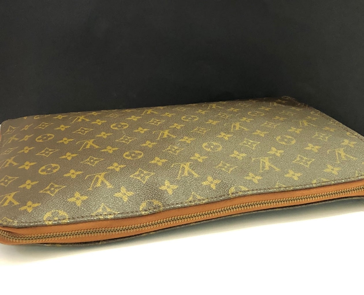 Louis Vuitton Monogram Men's Women's Carryall Laptop Travel Briefcase  Clutch Bag