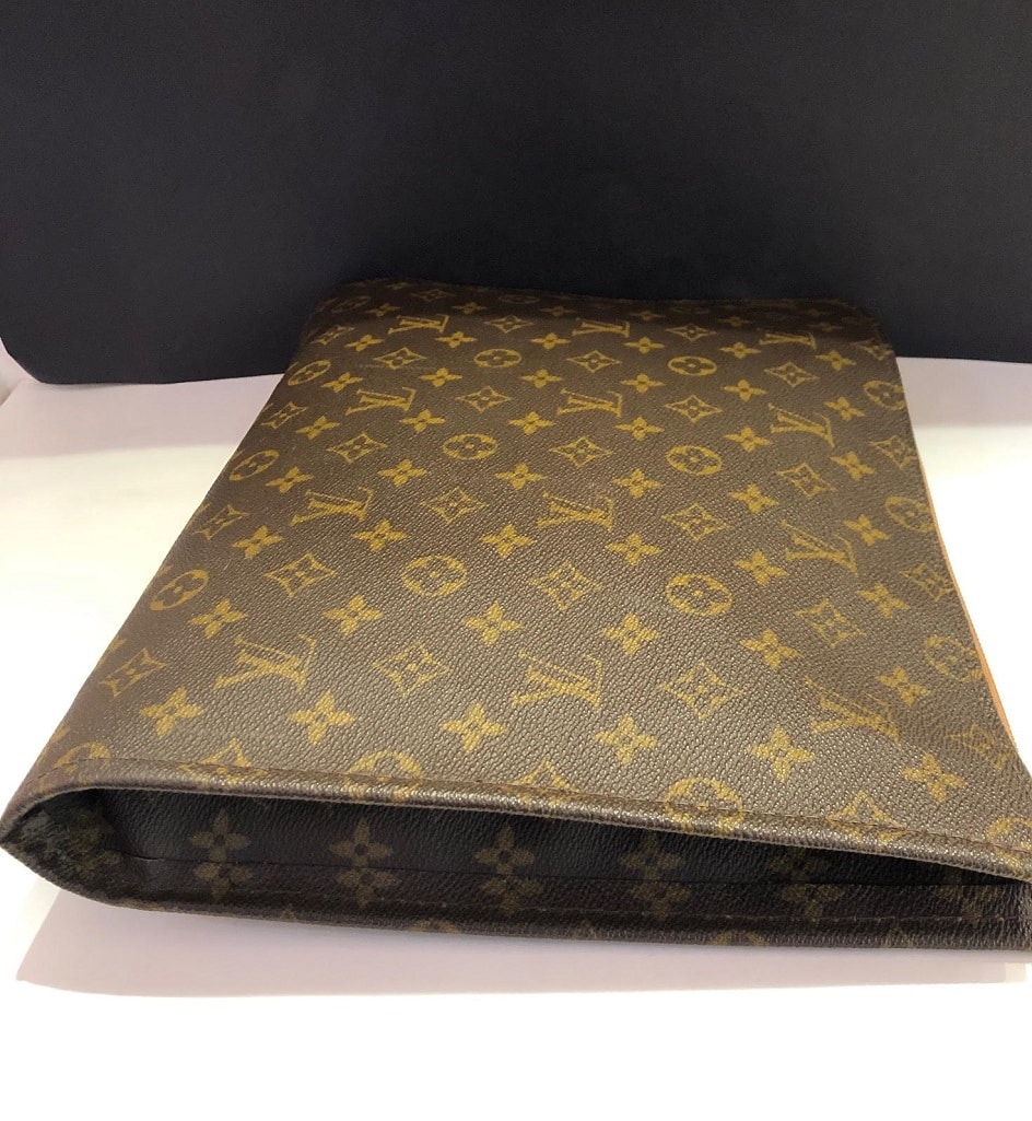 Louis Vuitton Monogram Men's Women's Carryall Laptop Travel Briefcase  Clutch Bag