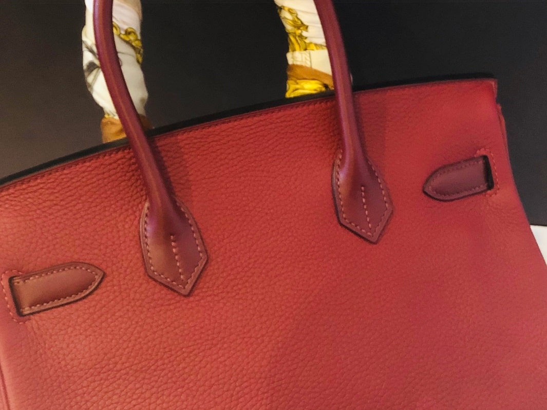 Brand NEw & Authentic Hermès Birkin 40 Clemence Taurillon Rouge