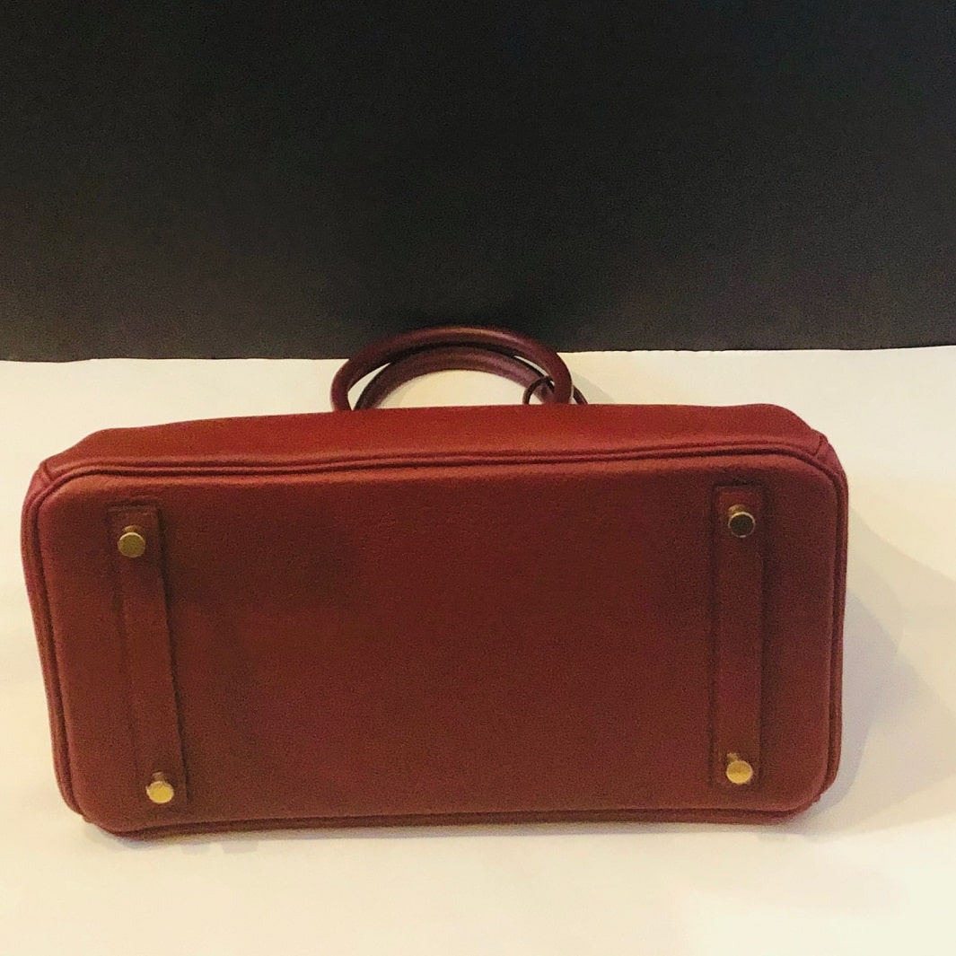 Brand NEw & Authentic Hermès Birkin 40 Clemence Taurillon Rouge