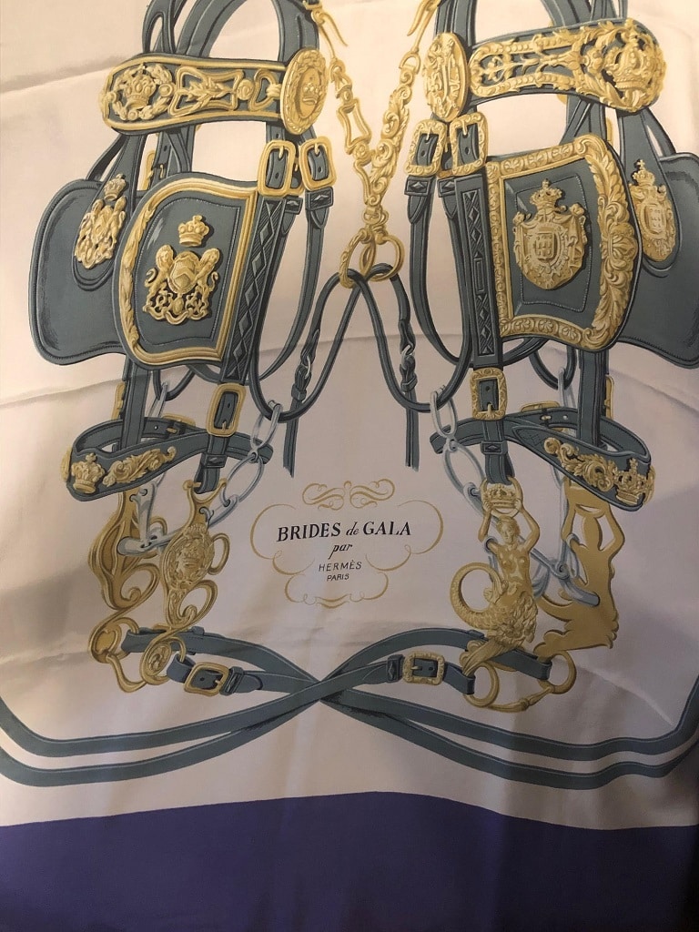 Hermes Scarf Guides - In the style of Brides de Gala - FAKE.