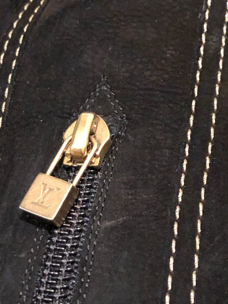 Louis Vuitton Authenticated Suede Heel