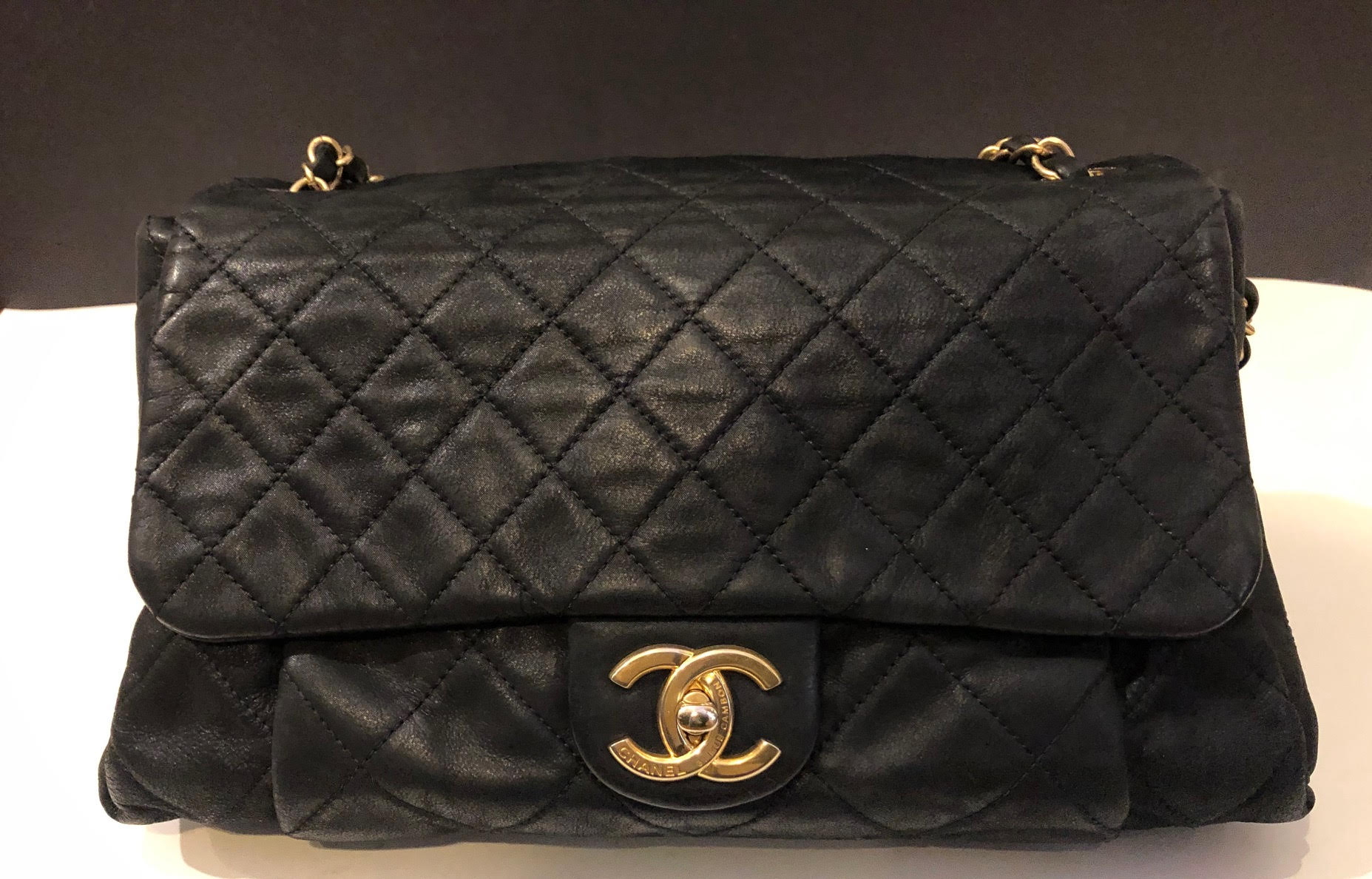 CHANEL Handbag Black Quilted Reissue 31 Rue Cambon Flap Bag - Chelsea  Vintage Couture