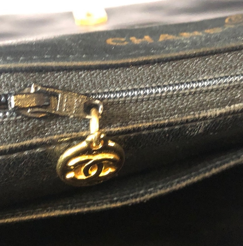 CHANEL Handbag Timeless Lambskin Quilted Horizontal & Vertical