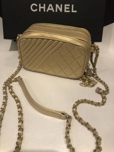 CHANEL Camera Bags Clutch Case Vintage Classic Tassels Log Container -  Chelsea Vintage Couture