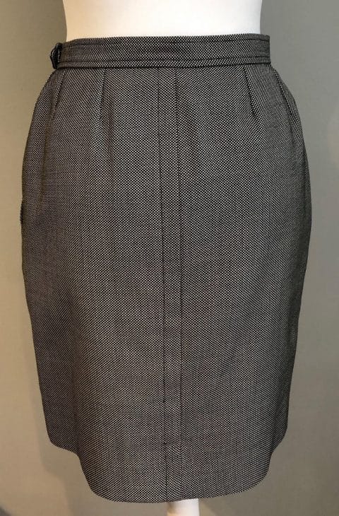 Yves Saint-Laurent Rive Gauche Catwalk Vintage Wool Skirt Jacket Suit 2 ...