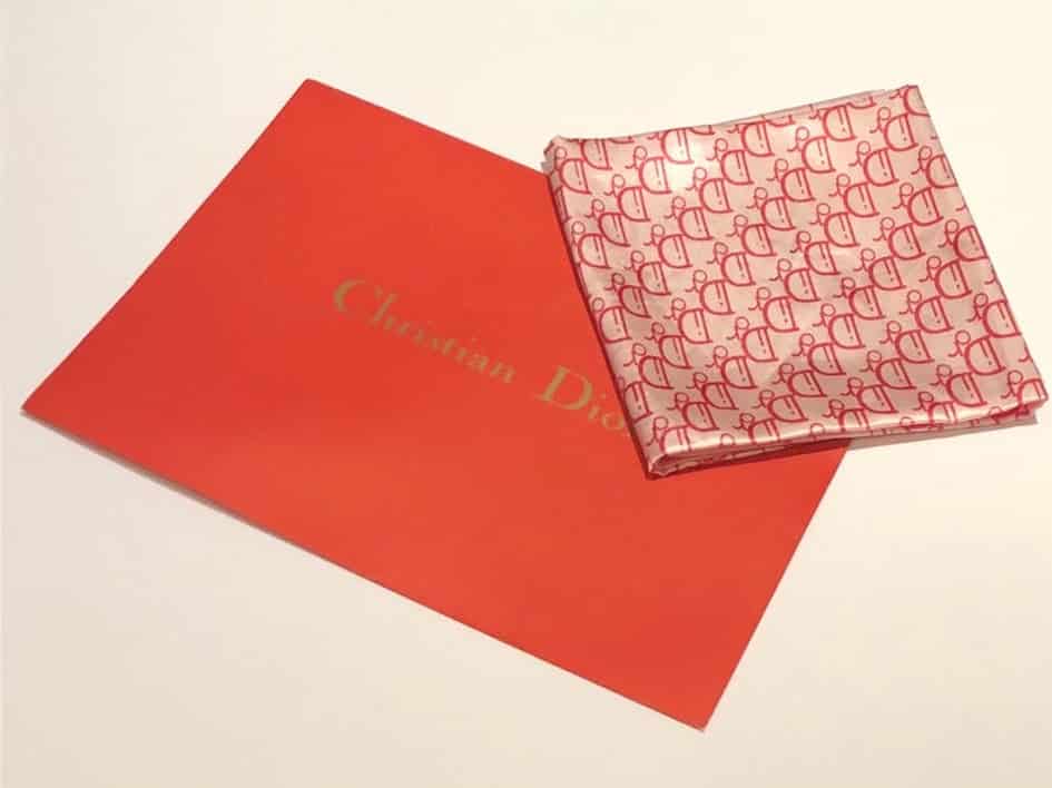 Dior, Accessories, New Christian Dior Logo Scarf Pink Red Leopard Print