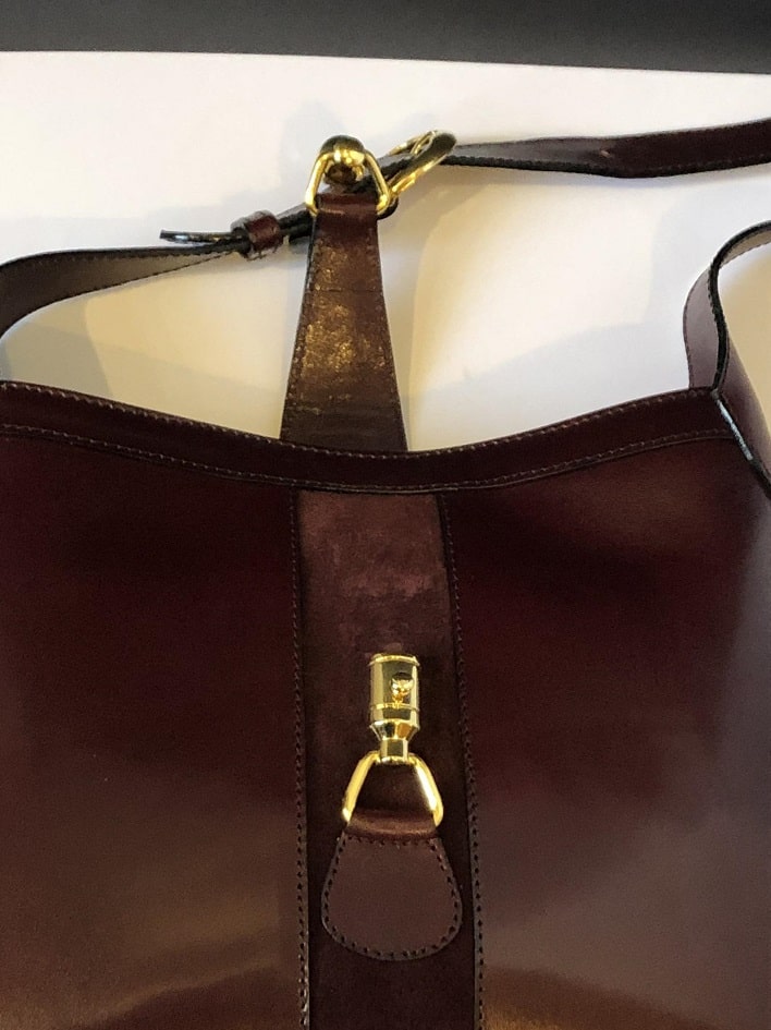 Louis Feraud Flap Bags for Women, Leather - Maroon: Buy Online at