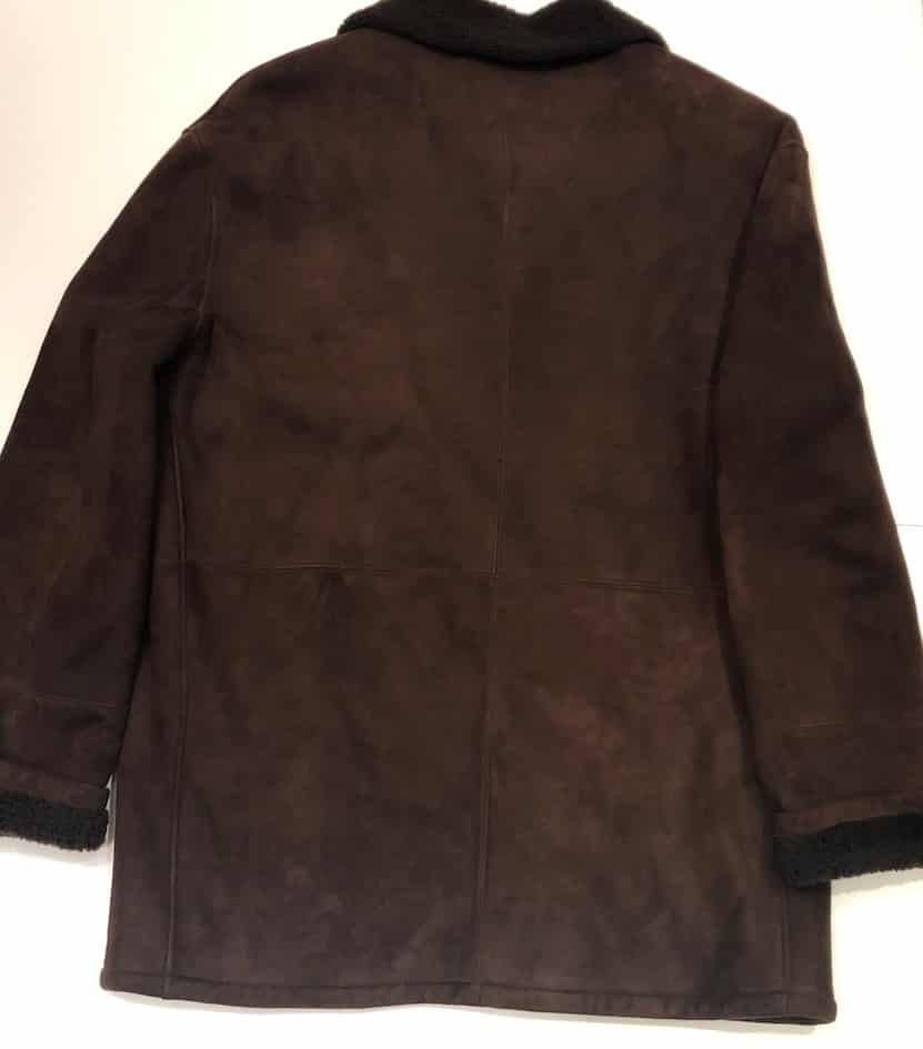 HERMÈS Coat Jacket Dark Brown Lambskin Men's Half Coat - Vest - Chelsea ...