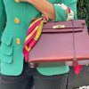Tri-color Vintage Hermes Box Kelly Sellier 32 Bag – North Shore Exchange