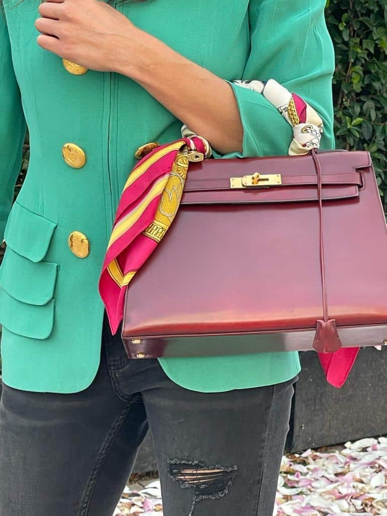 Chanel Medium Classic Kelly Flap Bag 1994 HB2316  Second Hand Handbags