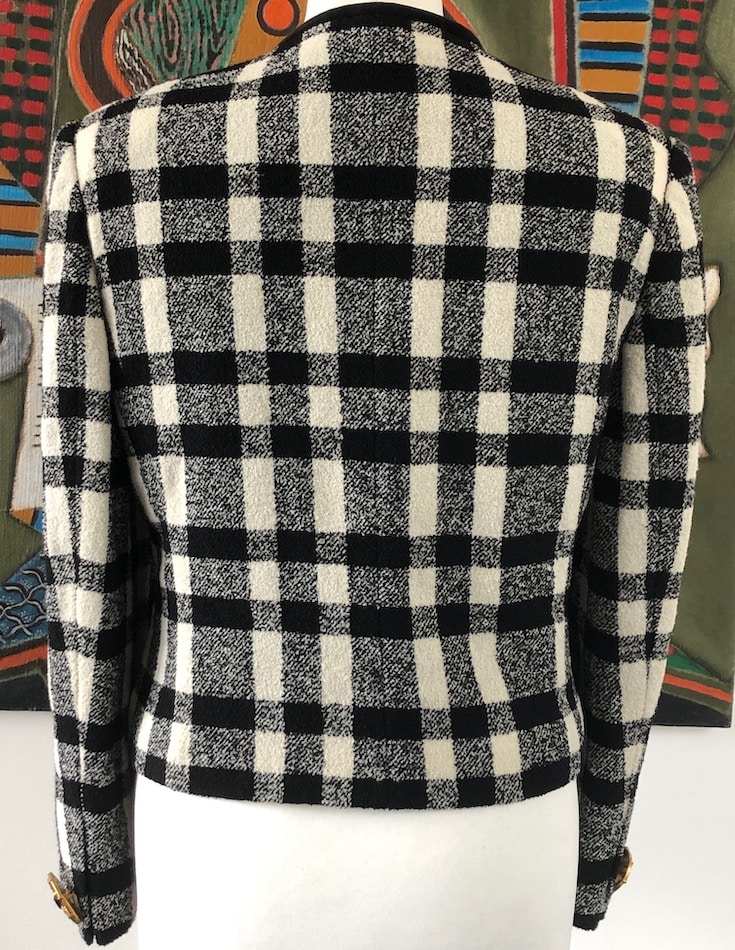 Louis Féraud '80s Embroidered Jacket, Authentic & Vintage