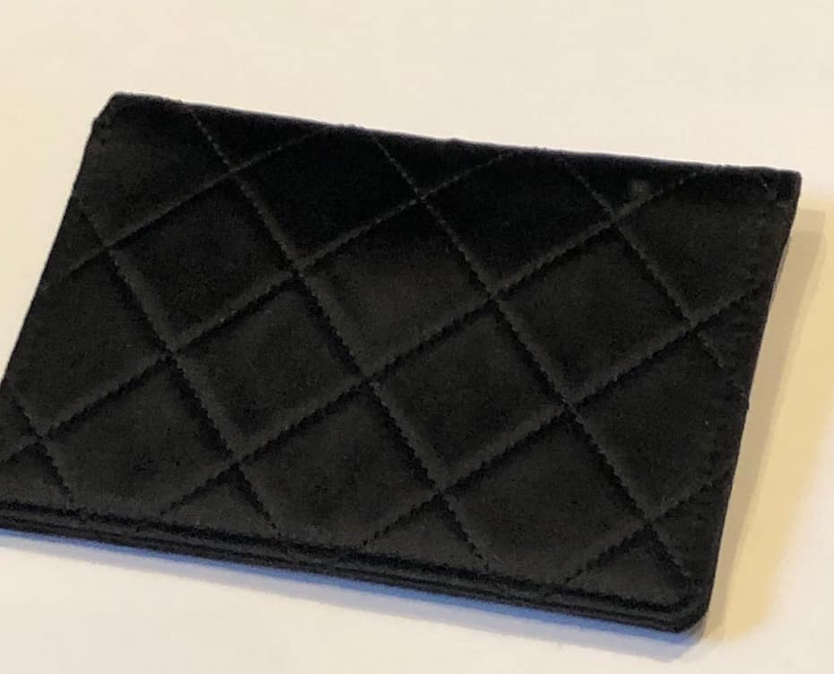 CHANEL Wallet Black Caviar Quilted CC Logo Long Vintage - Chelsea Vintage  Couture