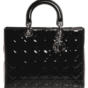 CHRISTIAN DIOR Pre-owned Large Lady Dior Bag Black