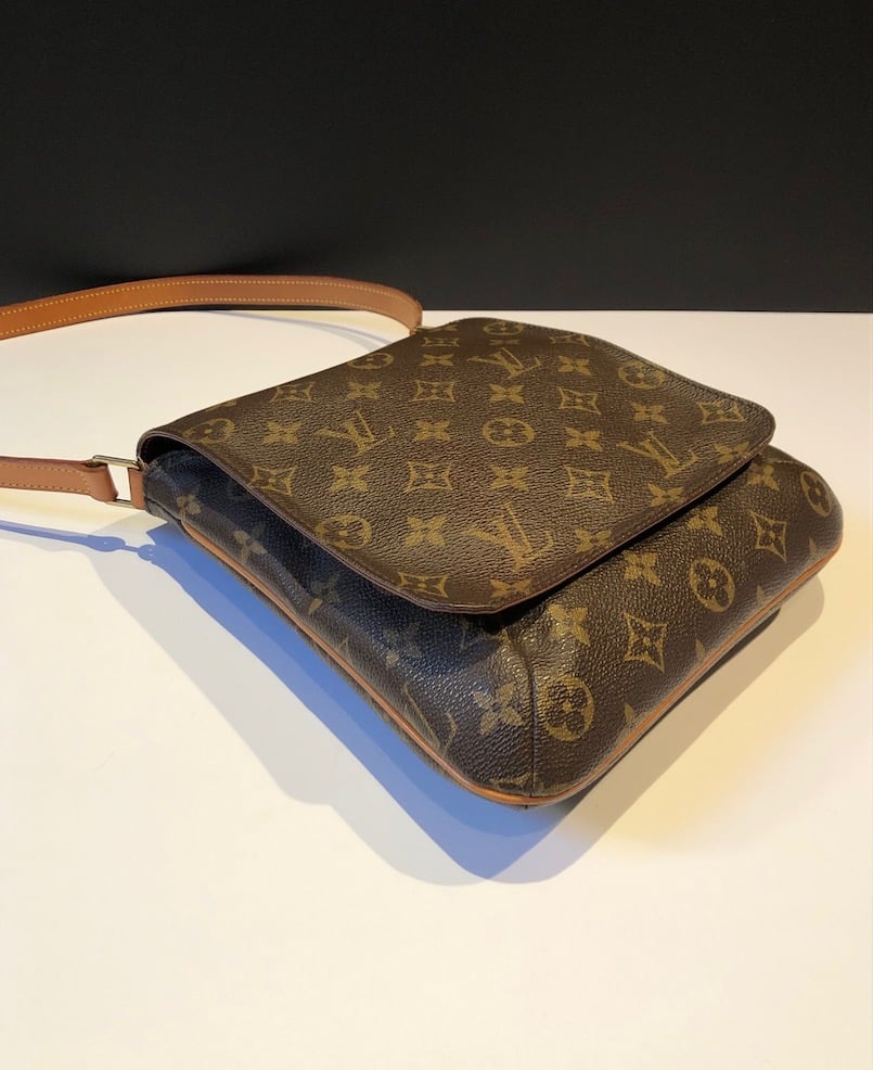 LOUIS VUITTON Shoulder Bag M51510 Pouchette Croissant Women Monogram  eBay