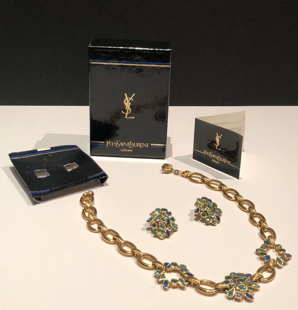 YSL Yves Saint Laurent Vintage Necklace Values - MAVIN