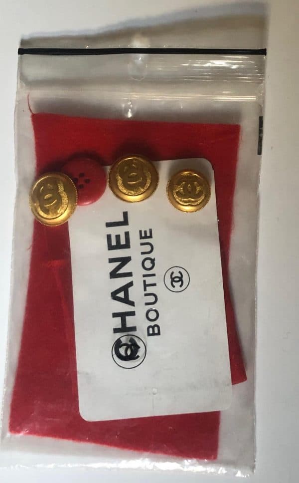 Chanel cc logo coat