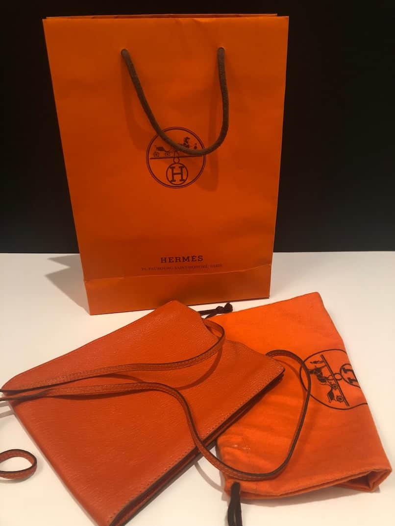 HERMES Hermès 2000s Pre-Owned Onimaitou Crossbody Bag - Orange for Women