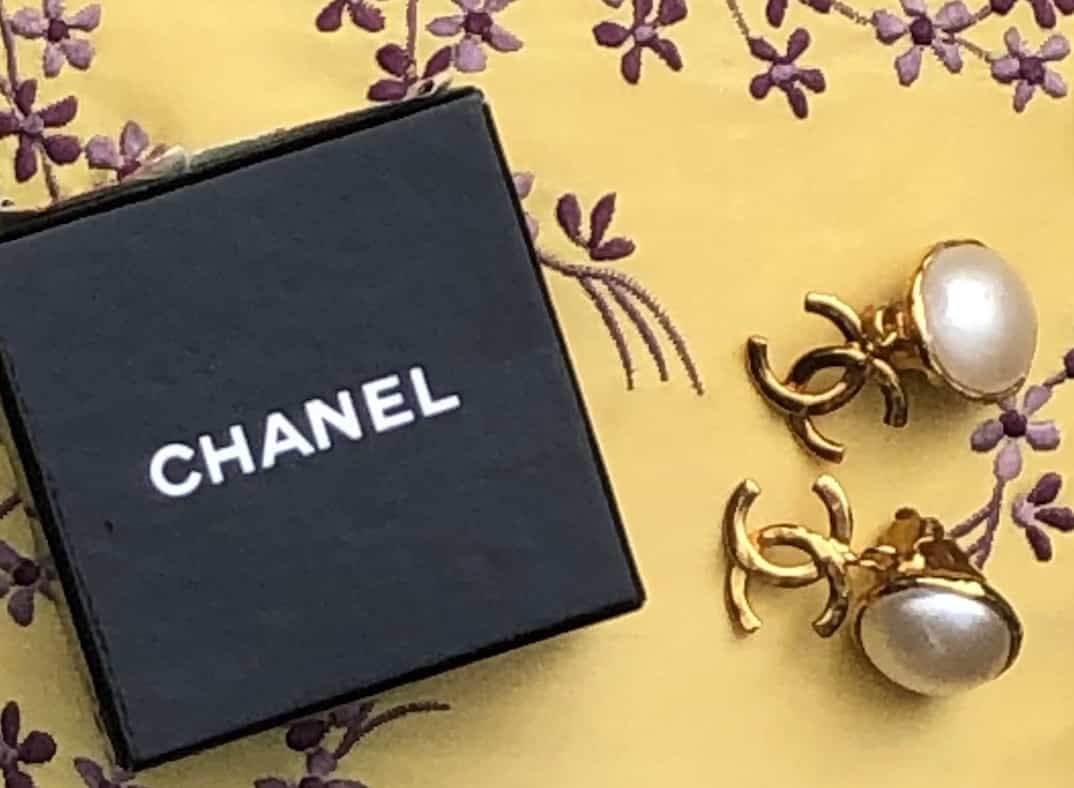 Chanel Earrings Gold Plated - 323 For Sale on 1stDibs  chanel gold plated  earrings, custom gold plated drop earrings, gold plated chanel earrings