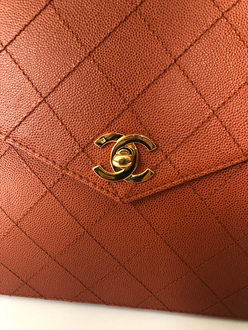 Chanel Pre-owned Medium Geometric-Print Flap Shoulder Bag - Multicolour
