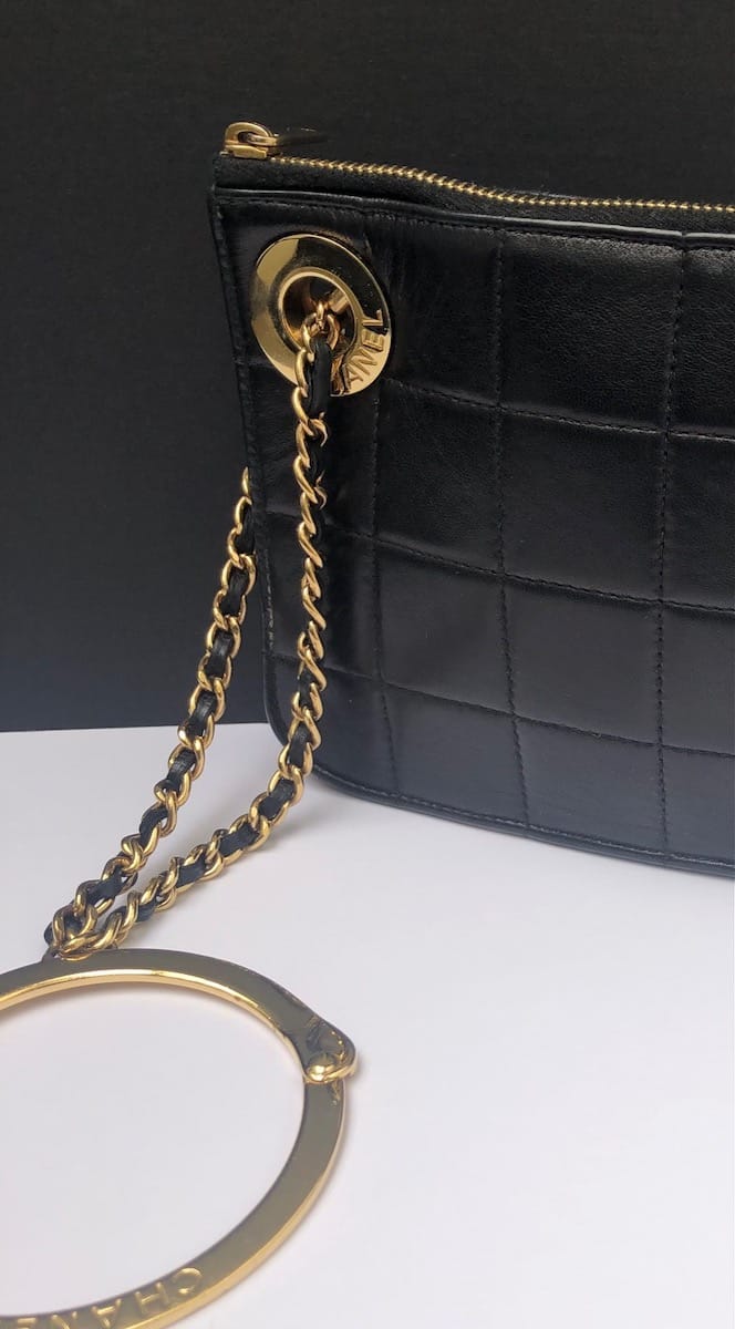 Pre-Owned CHANEL Chanel Matrasse with Coco Mark Chain Shoulder Bag Lambskin  (Good) 