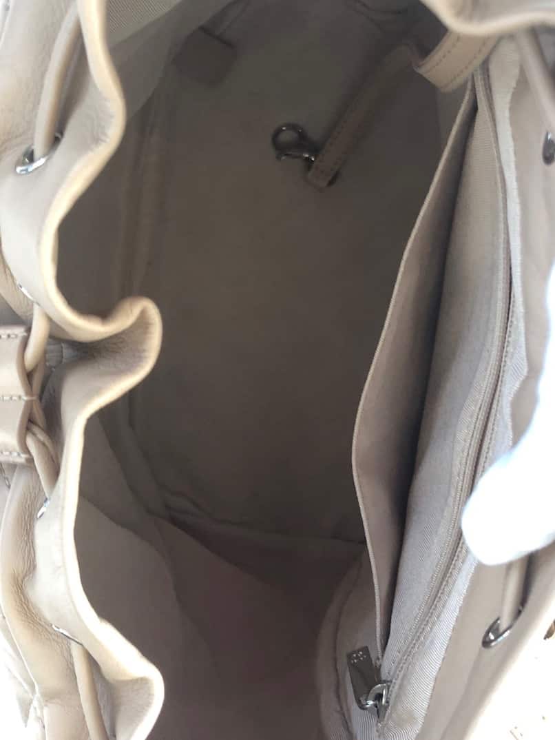 Chanel Grey Lambskin Large Urban Spirit Backpack