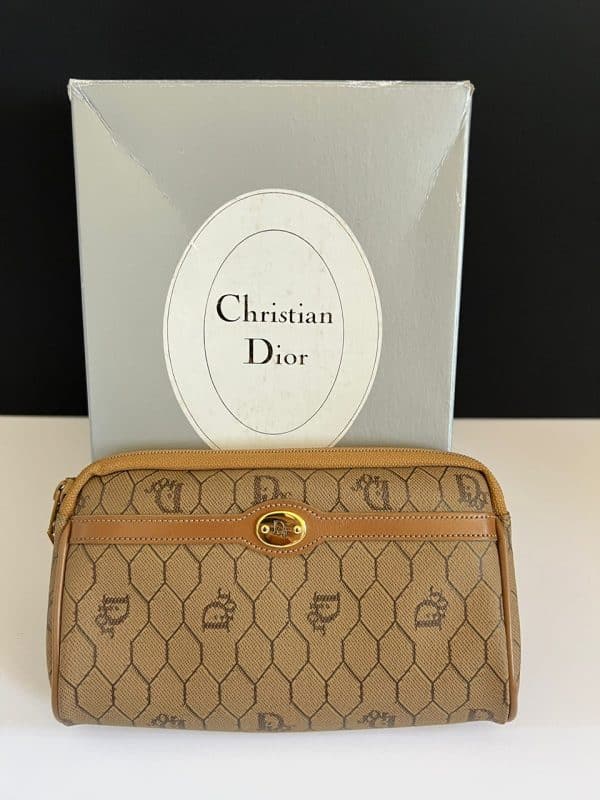 Christian Dior clutch purse