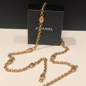 Chanel medallion belt