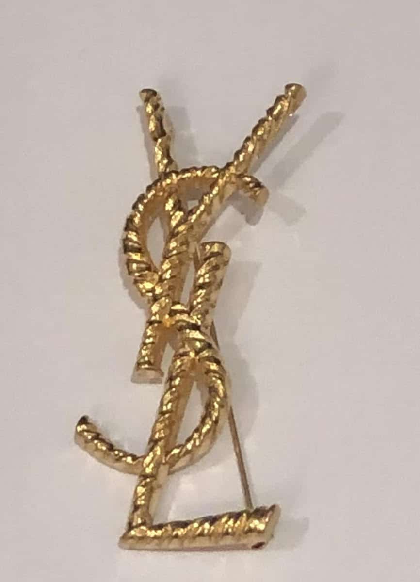 YSL Large Brooch pin