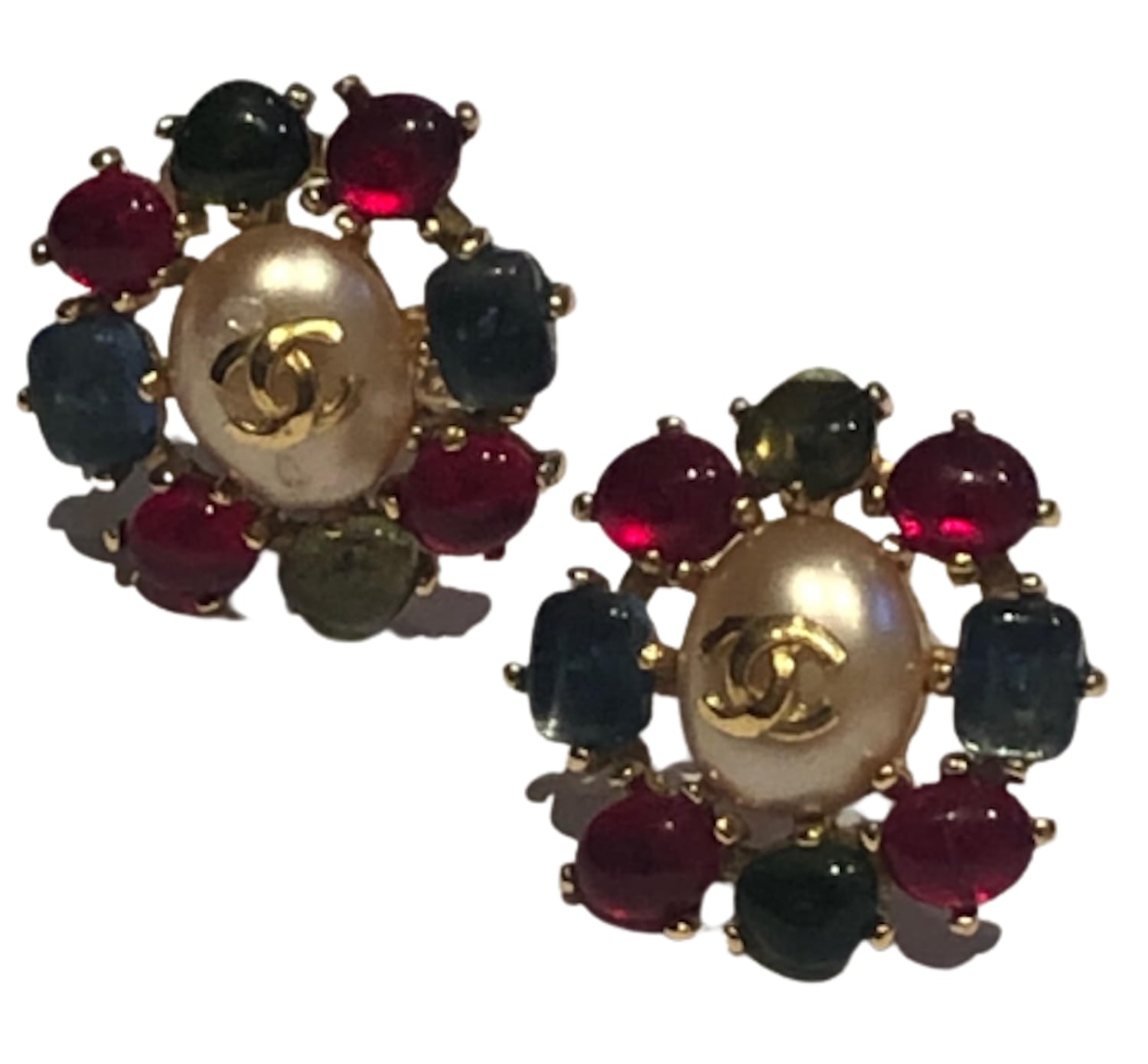 Chanel - Authenticated Earrings - Pearl Multicolour for Women, Very Good Condition