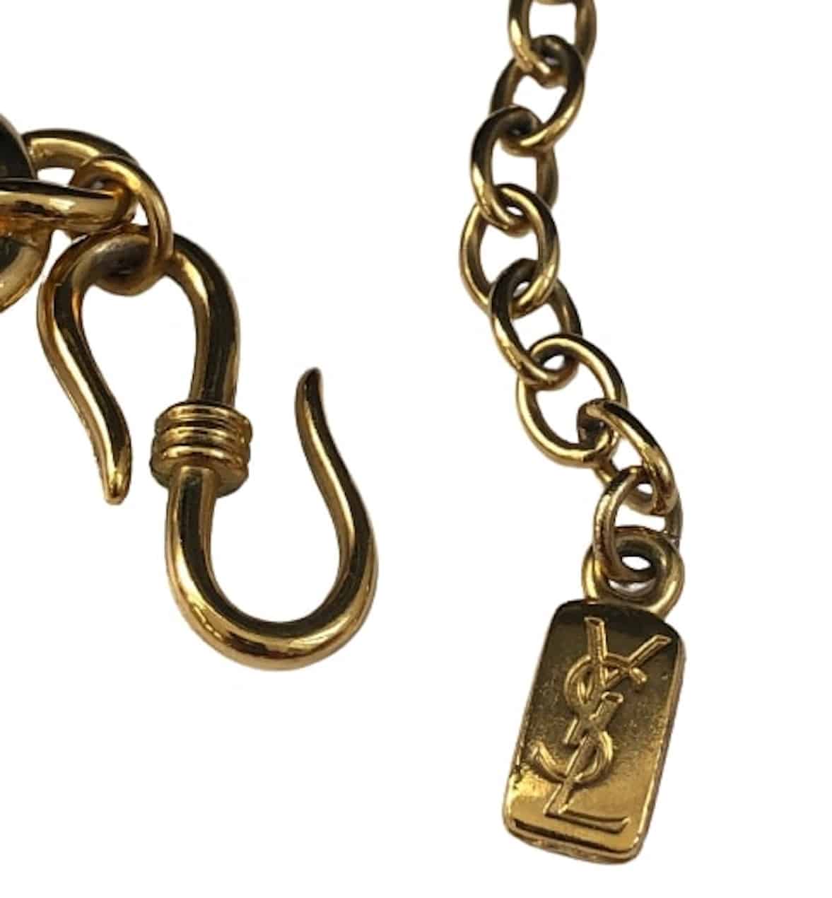 Necklace Yves Saint Laurent Gold in Metal - 35584222